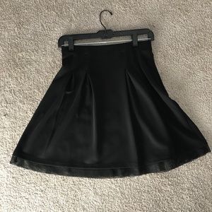 Flouncy Black Skirt